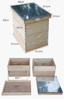 Langstroth Unassembled Honey Bee Hive Box Kit Wooden Beekeeping Equipment