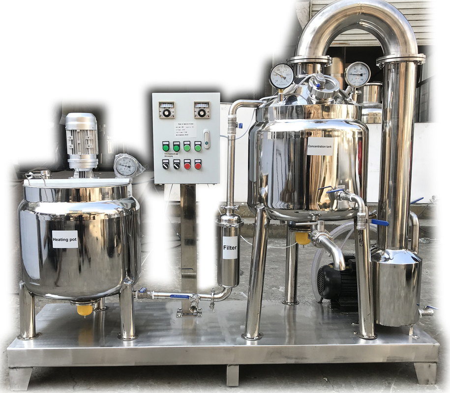 Honey Concentrate Processing Vacuum Cryogenic Concentrator For Honey Concentrating