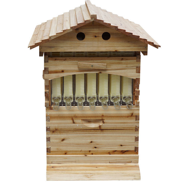 Langstroth Flow Hive Beehive with 7 Plastic Frames Beehives and Frame for Beekeeping