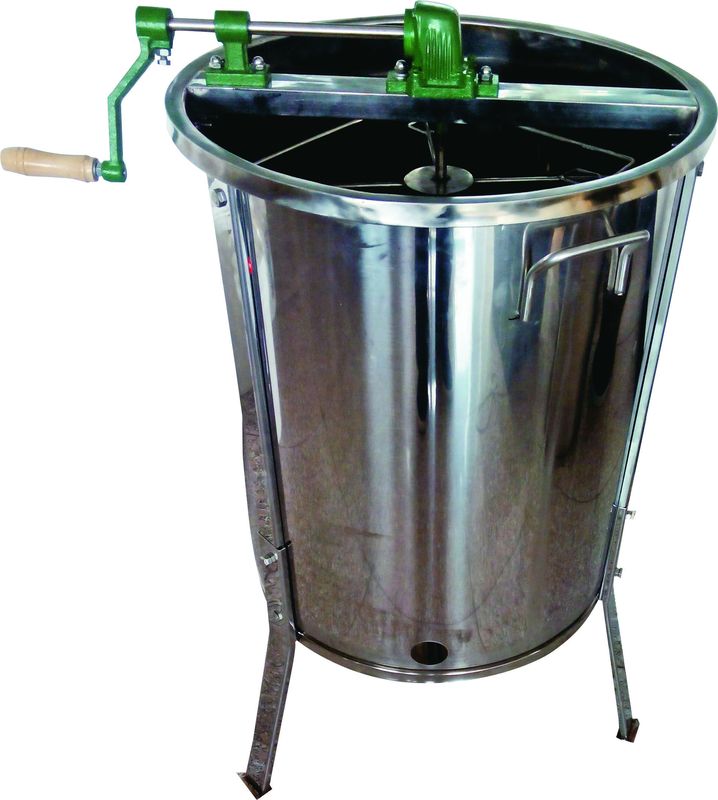 4 Frame Stainless Steel Honey Extractor With Metal Legs For Beekeeping