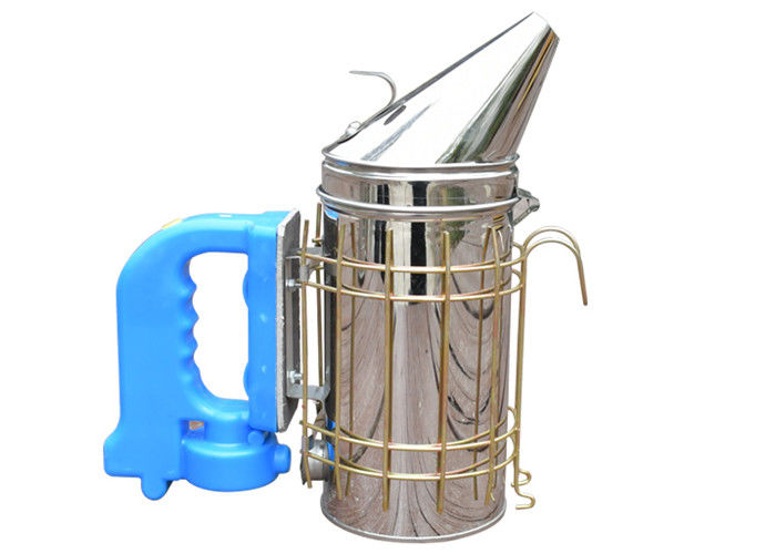 Blue Handle Stainless Steel  American Electrical Bee Smoker M-L Size