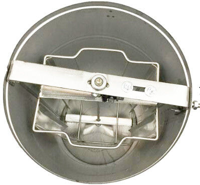 Economic Manual Stainless Steel Honey Extractor 2 Frames Plstic Lid With Honey Gate