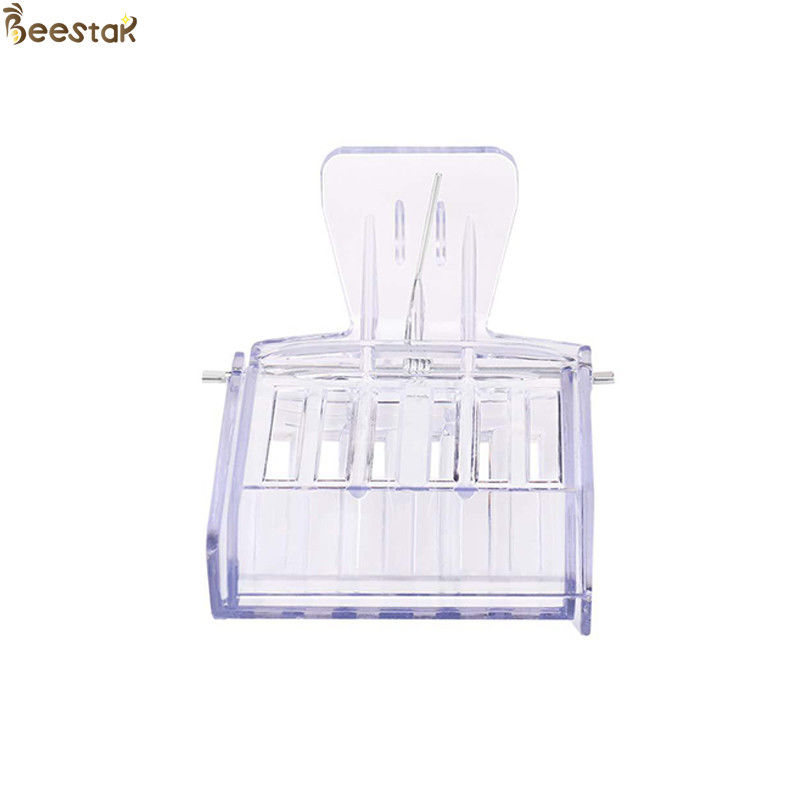 High Quality Transparent Queen Clip Catcher Queen Introduction Cage For Beekeeping