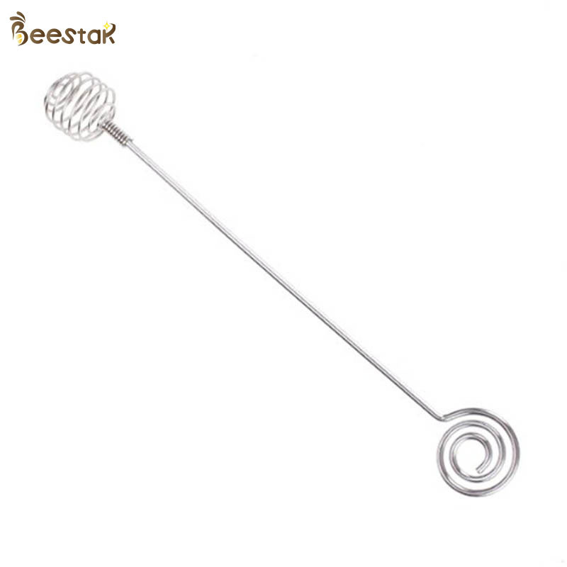 Food Grade Stainless Steel Honey Dipper With Unique Spiral Design Honey Spoon Stick