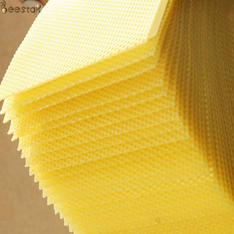 Food Grade B Bees Wax Honeycomb Sheets Beeswax Foundation Sheet Natural