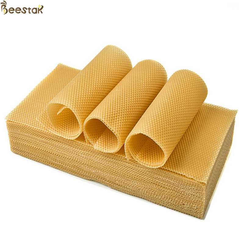 Natural Beeswax Foundation Sheets C Organic For Making Candle