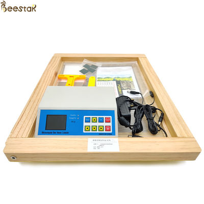 Electronic Bee Venom Collector Device with 2 Collect Boards 128HZ Output Frequency and 10-99 Output Voltage for Beekeeping Equipment