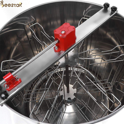 Apicultura 6 Frames Stainless Steel Manual Honey Extractor Beekeeping Equipment