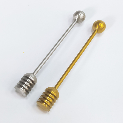 Stainless Steel Silver And Golden Honey Splash Bar Beekeeping Honey Tools For Honey