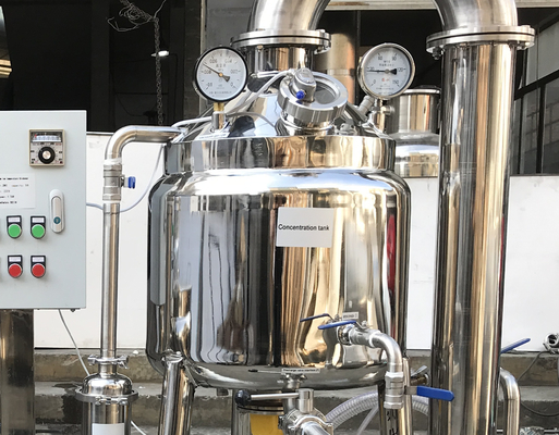 Honey Concentrate Machine Vacuum Cryogenic Concentrator For Beekeeping