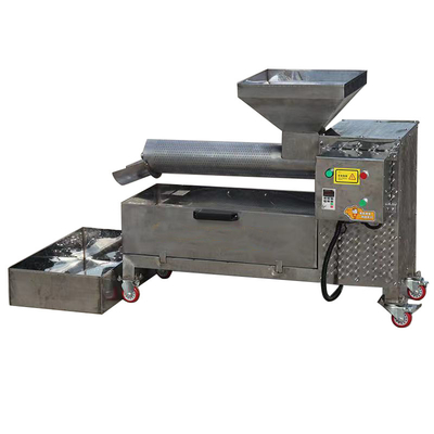 304 Stainless Steel 50kg/H Seperting Beeswax Machine honey & wax screw press