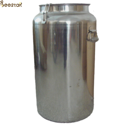 Self - Heating 304 Stainless Steel Honey Tank , Honey Storage Tank 41cm Diameter