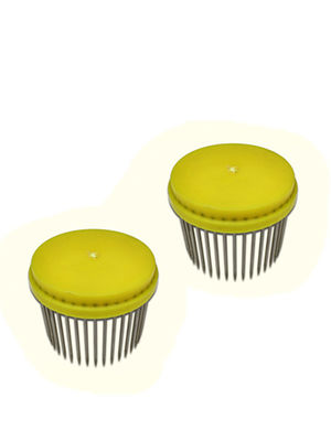 Needle Queen Cage Beekeeping Queen Rearing Yellow Color For Beekeeping