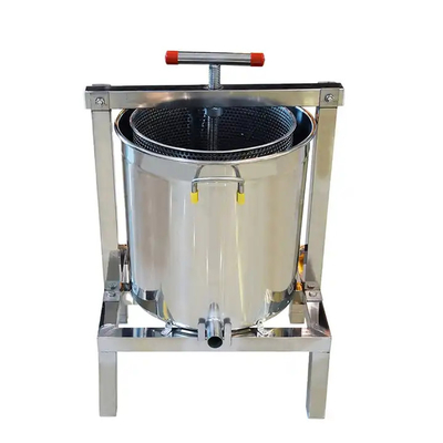 Stainless Steel Honey Presser / Bee Wax Press Machine For Beekeeping Machine With Heating Function