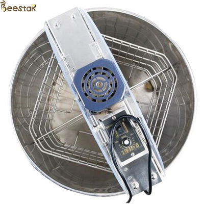 4 Frames Stainless Steel Electric Honey Extractor With Stands And Honey Gate