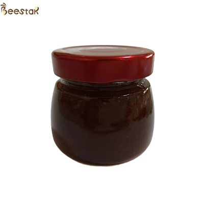 Beestar Organic Bulk Raw Unfiltered Black Honey 100% Pure No Additives Natural Honey Glass Jar For Baking Cooking Mature