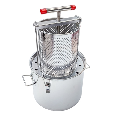 Stainless Steel Honey And Wax Presser With Honey Tank For Beekeeping Machine New Condition Honey Processing Machine