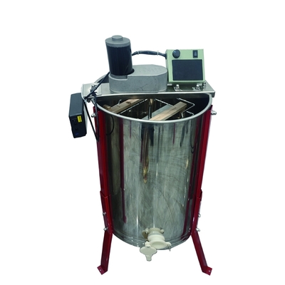 Stainless Steel 2-Frame Lithium Battery Honey Extractor for Bee Farms