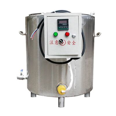 80kg Stainless Steel Temperature Control Wax Melting Barrel For Melting Wax