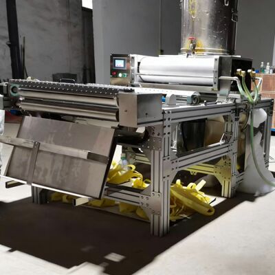 Full Automatic 3-piece Beeswax Machine for Adjustable Size Comb Foundation Sheets in Beekeeping