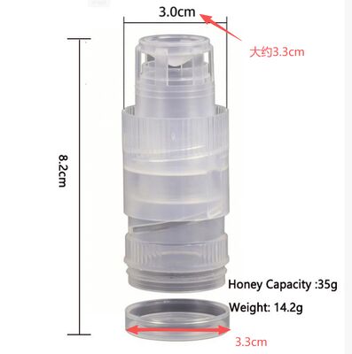 Food Grade PET Honey Water Cap - Portable Honey Dispenser Head with 3cm Mouth Diameter for Easy Honey Dispensing
