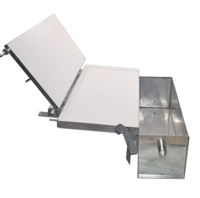 Water Circulation Cooled Beeswax Foundation Machine with Aluminum Alloy Roller Embosser for Beekeeping Equipment (420*210 mm)