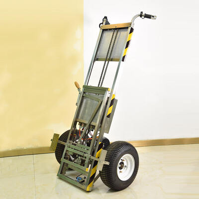 Beehive Electric Lift Truck with 16-inch Grass Wheels 75KGS Load Capacity and Lithium Battery for Beekeeping Transport