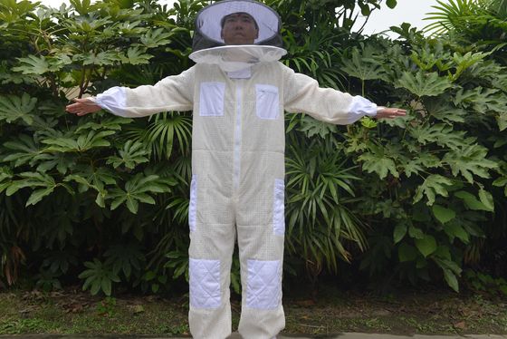 Three-Layer Ventilated Round Veil Ventilated Beekeeping Suit Bee Suit