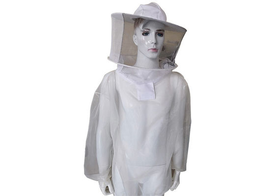 Transparent Beekeeping Protective Clothing Bee Safety Clothing With Veil And Zipper