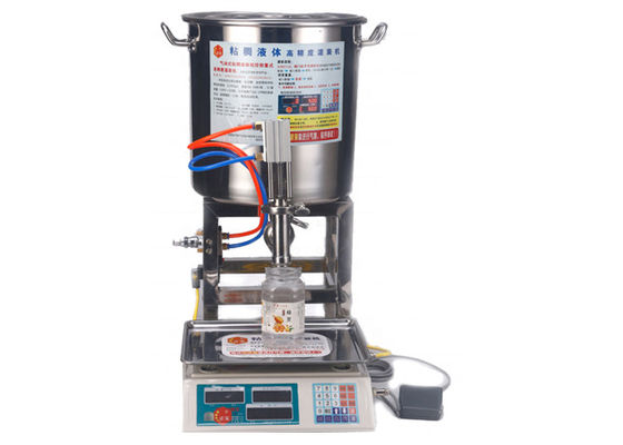 Automatic Smart Weighing & Filling Machine Honey Bee Products For Viscous Liquid