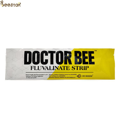 Doctor Bee ( 10 Strips ) Bee Medicine Against Varroa Mite Fluvalinate Strip