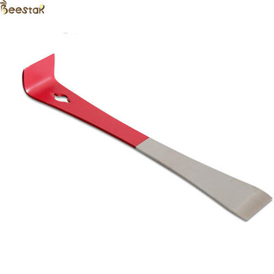 Apiculture Hive Tools Beekeeping Equipment Red Stainless Steel Hive Tool Scraper