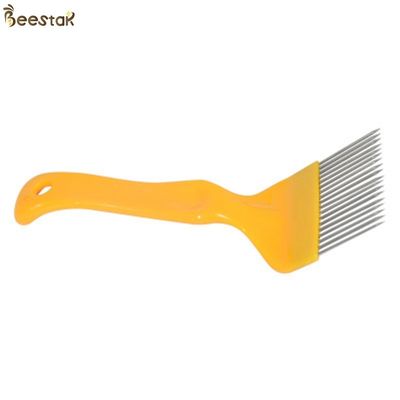 Orange Beekeeping Equipment Stainless Steel Needle Honey Uncapping Fork Hive Tools for Sale