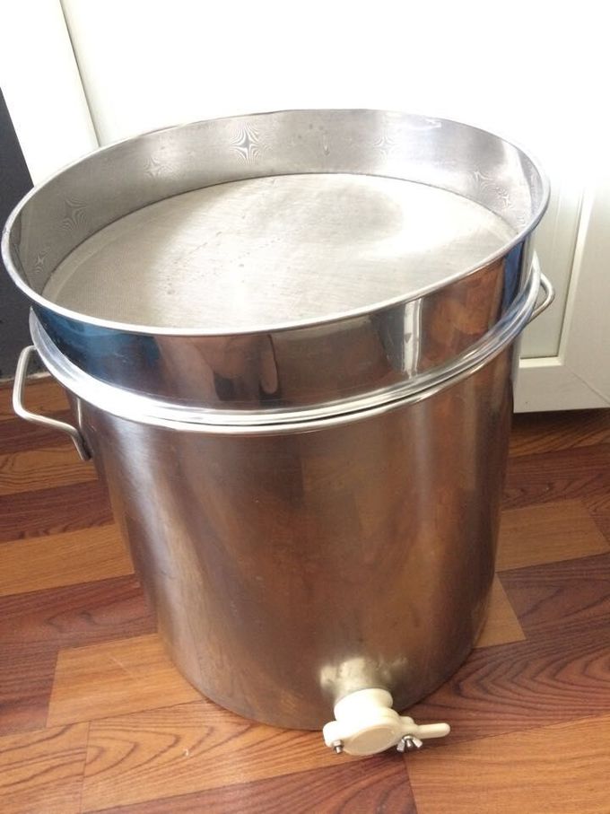 Durable Stainless Steel Filter Metal Honey Tank with Filter of Honey