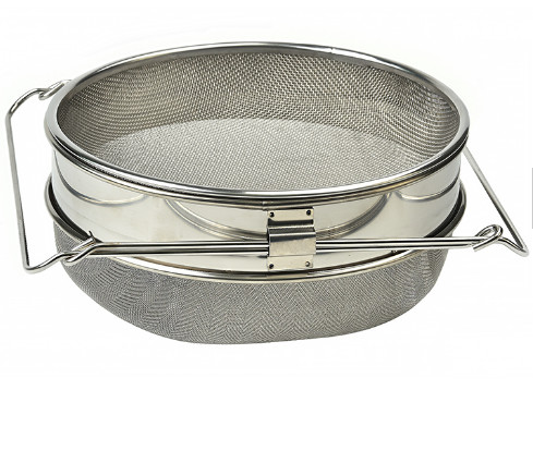Yeacher Double Mesh Honey Strainer Honey Extractor Filter Double Sieve For Beekeeper Kitchen And Other 7 thumbnail image