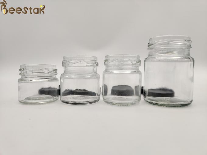 50ml 75ml Bird Nest Bottle Round Glass Honey Pot Glass Container